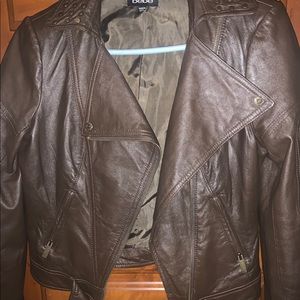 Bebe leather jacket